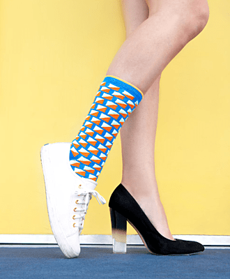 YSD Limited Edition High Socks - BlueYellow