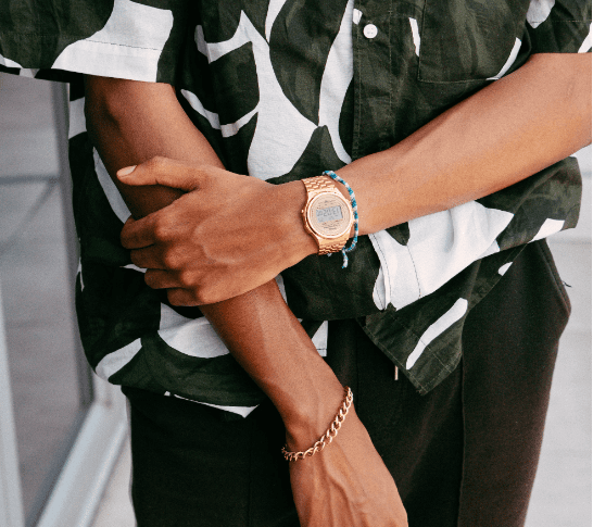 Men fashion bracelet rose gold Men fashion bracelet rose gold