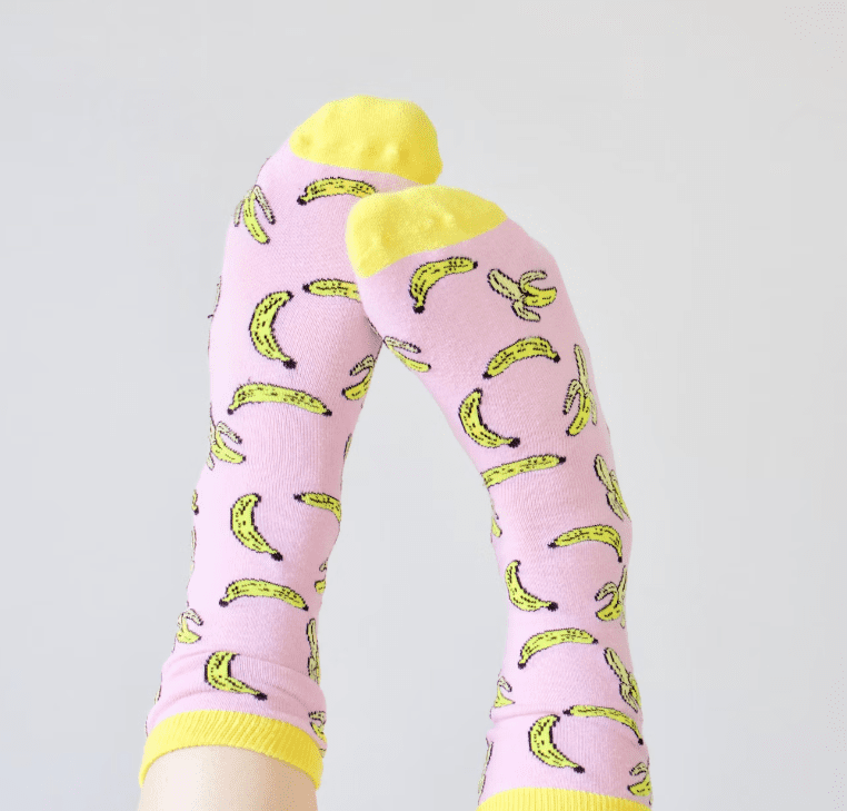 YSD Limited Edition High Socks - Wild Bananas